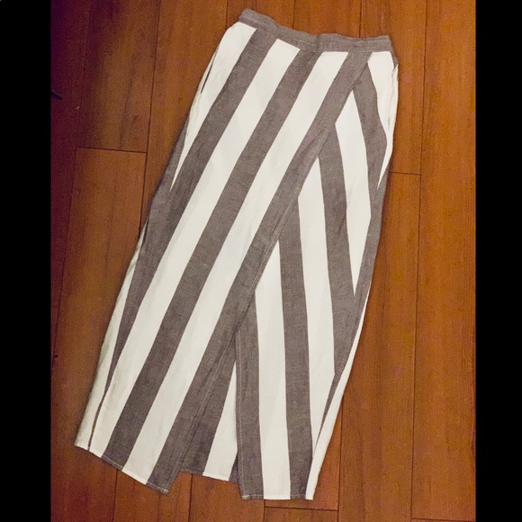 MADEWELL Striped Overlay Skirt - Picture 8 of 11